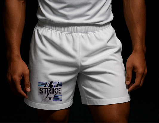 |STRIKE| Shorts - White