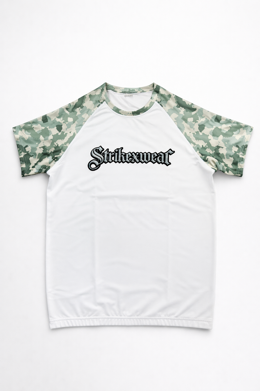 |STRIKE| Camo & White Rashguard
