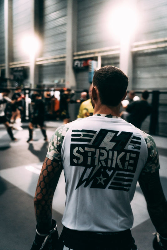 |STRIKE| Camo & White Rashguard