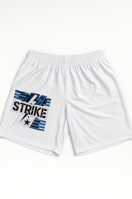 |STRIKE| Shorts - White