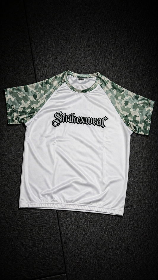 |STRIKE| Camo & White Rashguard