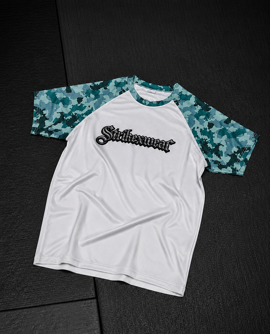 |STRIKE| Camo & White Rashguard